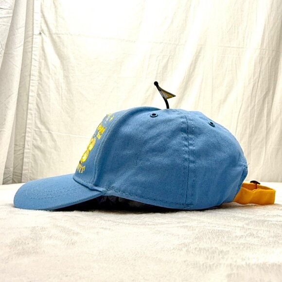 Disneyland Resort 2023 Mickey Mouse Adjustable Cap Hat w/Button Flag Blue - Picture 5 of 11